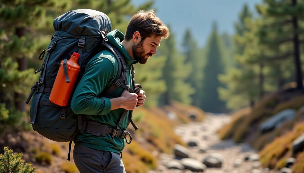 Comment limiter la douleur avec un sac 70 L et dos fragile en longue distance : méthode concrète